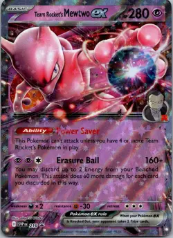 Team Rocket's Mewtwo ex - Promo SV: Scarlet & Violet Promo Cards 216 NM - Image 1