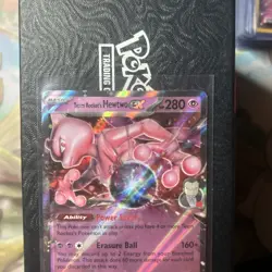 Team Rocket's Mewtwo ex 205 Sv: Scarlet & Violet Promo Cards Holo - Image 2