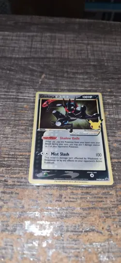 Pokemon TCG Greninja Gold Star SWSH144 25th Celebrations Promo Card - Image 1