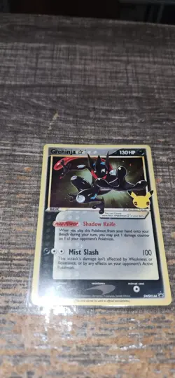 Pokemon TCG Greninja Gold Star SWSH144 25th Celebrations Promo Card - Image 2