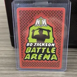 Brawl Bo Jackson Battle Arena Bern Baby Bern Bernie Williams 2 Card Lot - Image 2