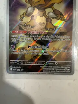 Alakazam 009 Me: Mega Evolution Promo 140 HP Stage 2 Holo Pokemon Card - Image 3