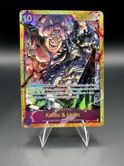 One Piece Kaido & Linlin OP08-119 Two Legends Secret Rare Foil 10 Card - Image 1