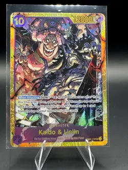 One Piece Kaido & Linlin OP08-119 Two Legends Secret Rare Foil 10 Card - Image 3
