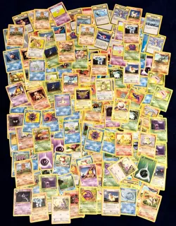 Pokemon Card WOTC Vintage - Base Set Jungle Fossil - Lot of 200 - Zapdos Lapras - Image 2