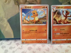 pokemon tcg 3 cards Charmander Charmeleon Charizard pokemon go Japanese - Image 2