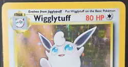 Vintage Pokemon TCG Jungle WoTC Wigglytuff Holo Rare Card #16/64 80 HP - Image 2