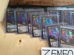 X17 World of Warcraft Spectral Tiger Loot Cards Scratched and Redeemed WOW LOOK - Image 2