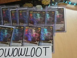 X17 World of Warcraft Spectral Tiger Loot Cards Scratched and Redeemed WOW LOOK - Image 4