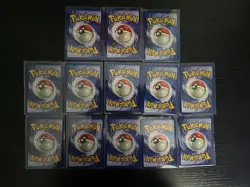 Vintage Pokemon Card Lot 13 Cards Base Set/Jungle/Fossil – pikachu dragonair - Image 2