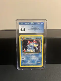 Feraligatr 4/111 Neo Genesis Holo Rare Unlimited CGC 6.5 Pokemon Card - Image 1