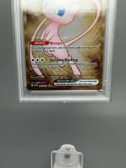 Mew EX 2023 Pokemon 151 Ultra Premium Collection Metal Card #205 PSA 9 - Image 3