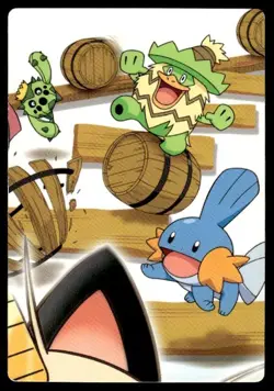 Whismur Adventure Card 028 Zukan Carddass Pokemon Japanese ~ MP - Image 2