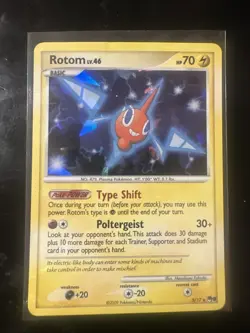 Rotom 5/17 Cracked Ice Holo Pokemon TCG Series 9 Promo Card - Image 1