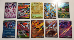 Pokemon Collection Card Lot Bundle - Mega Charizard X MUR, Gholdengo SAR - Image 1