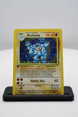 Pokemon Card - Machamp 008/102 Deck Exclusives Rare Holo Cosmos Holo Foil LP - Image 1