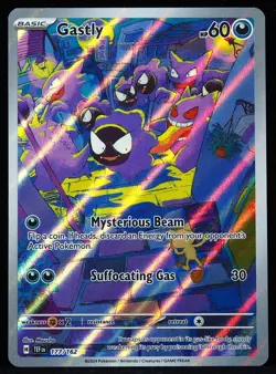 Gastly #177/162 Temporal Forces Mint Pokemon Card - Image 1