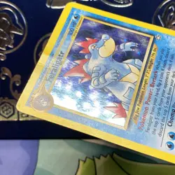 Pokemon 2000 Feraligatr Neo Genesis Holo Card 4/111 MP - Image 5