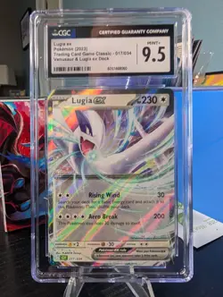CGC 9.5 Lugia ex 017/034 Trading Card Game Classic Holo - Image 1