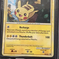 Pikachu Holo Rare Promo Pokemon Card HGSS03 - Image 3