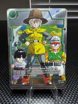 Dragon Ball Super Card Game Bulma SB02-044 Foil Battle Card Alt Art - Image 1