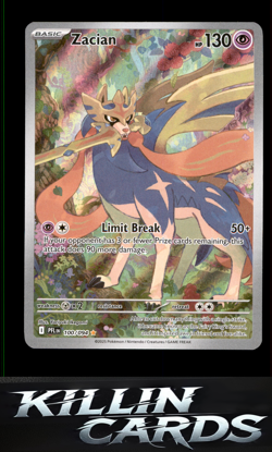 Zacian - 100/094 100/094 Pokemon Illustration Rare ME02: Phantasmal Flames Card - Image 1
