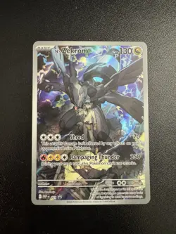 Pokemon N's Zekrom 031 Black Star Promo Ascended Heroes ETB Holo TCG Card - Image 1