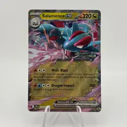 Salamance ex 114/171 Journey Together Stamped Promo Pokemon Card - Image 1