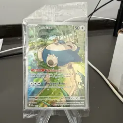 Pokemon TCG Snorlax SVP051 S&V 151 ETB Black Star Promo Card New Sealed - Image 1