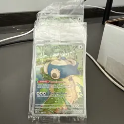 Pokemon TCG Snorlax SVP051 S&V 151 ETB Black Star Promo Card New Sealed - Image 2