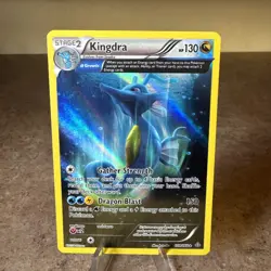 Kingdra (Alpha) 108/160 Reverse Holo Rare XY - Primal Clash Pokemon Card - Image 1