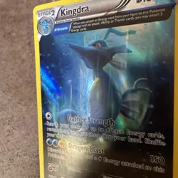 Kingdra (Alpha) 108/160 Reverse Holo Rare XY - Primal Clash Pokemon Card - Image 2