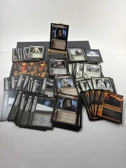 Decipher Lord Of The Rings 136 card lot, Aragorn, Gimli & more! - Image 1