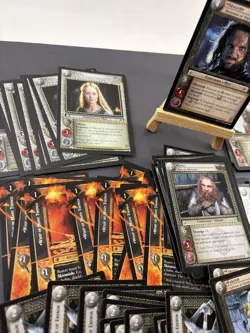 Decipher Lord Of The Rings 136 card lot, Aragorn, Gimli & more! - Image 4