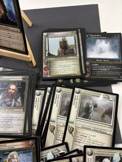 Decipher Lord Of The Rings 136 card lot, Aragorn, Gimli & more! - Image 5