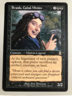 LP Braids, Cabal Minion - Odyssey Mtg Tcg - Image 3
