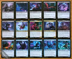 MTG Set 15 Kamigawa Neon Dynasty Ninja Creatures *NM* Magic the Gathering Group - Image 1
