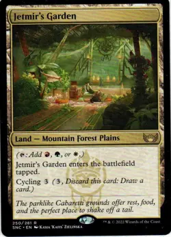 MTG: Streets of New Capenna: Jetmir's Garden: Lightly Played Condition - Image 1