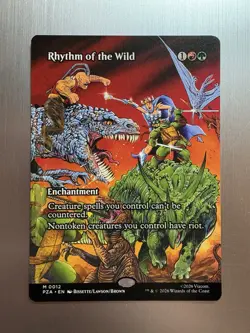 Rhythm Of The Wild - 12 - MTG: Teenage Mutant Ninja Turtles - Borderless - Image 1
