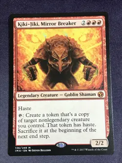 MAGIC THE GATHERING MTG ICONIC MASTERS 136/249 KIKI-JIKI MIRROR BREAKER - Image 1