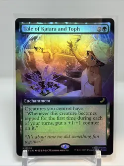 MTG Avatar The Last Airbender Tale of Katara and Toph #0207 Extended Art Foil - Image 1