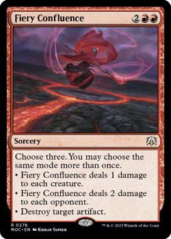 Fiery Confluence [March of the Machine Commander] Magic MTG - Image 1