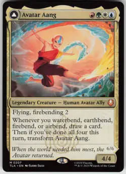 MTG Avatar Aang Normal NM Avatar: The Last Airbender Magic 207 - Image 1