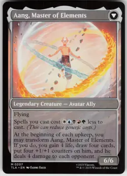 MTG Avatar Aang Normal NM Avatar: The Last Airbender Magic 207 - Image 2