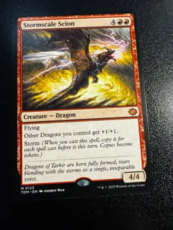 Stormscale Scion Tarkir: Dragonstorm Regular LP MTG - Image 1