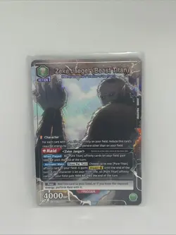 Zeke Jaeger (Beast Titan) (SR*) - UE10BT: Attack on Titan (UE10BT) - Union Arena - Image 1