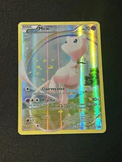 Mew XY110 XY Black Star Promo Holo Foil Pokemon TCG Card LP - Image 1