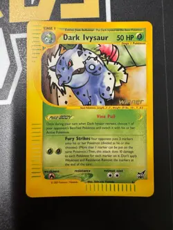 Pokemon Dark Ivysaur Best Promo Winner Ultra Rare Non Holo Card - Image 1