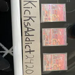 Mew ex 053 and MewTwo 052 Sv: Scarlet & Violet Promo Cards Holo 3 Of Each - Image 1
