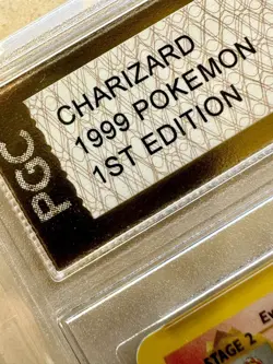 PGC 10 Charizard 1ST Edition Base 1999 Holo Pokemon PSA 4/102 Card Shadowless #2 - Image 4